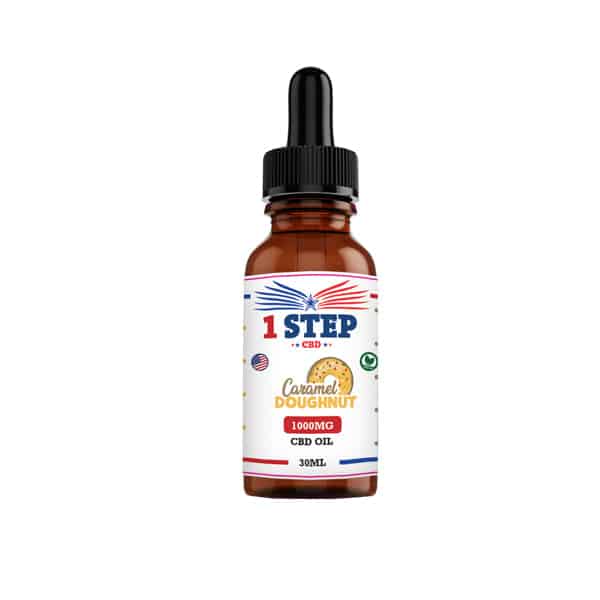 1 Step CBD 1000mg CBD Flavoured Oil 30ml (BUY 1 GET 1 FREE)