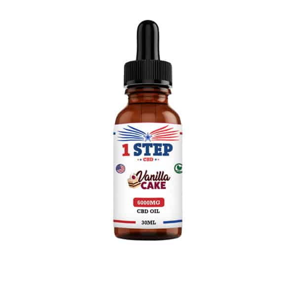 1 Step CBD 6000mg CBD Flavoured Oil 30ml (BUY 1 GET 1 FREE)