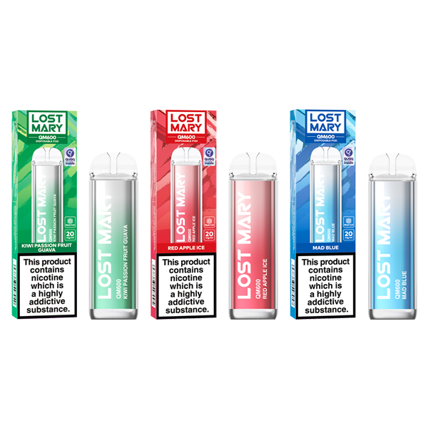 20mg ELF Bar Lost Mary QM600 Disposable Vape Device 600 Puffs 20mg ELF Bar Lost Mary QM600 Disposable Vape Device 600 Puffs