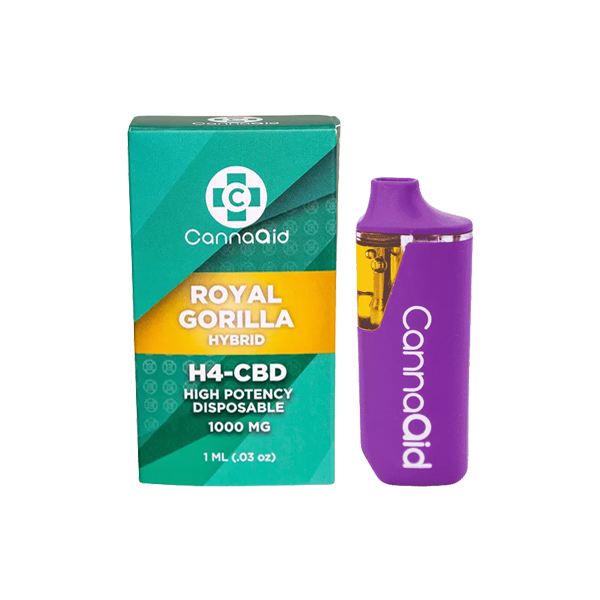 CannaAid 1000mg H4 CBD Disposable Vape Device CannaAid 1000mg H4 CBD Disposable Vape Device