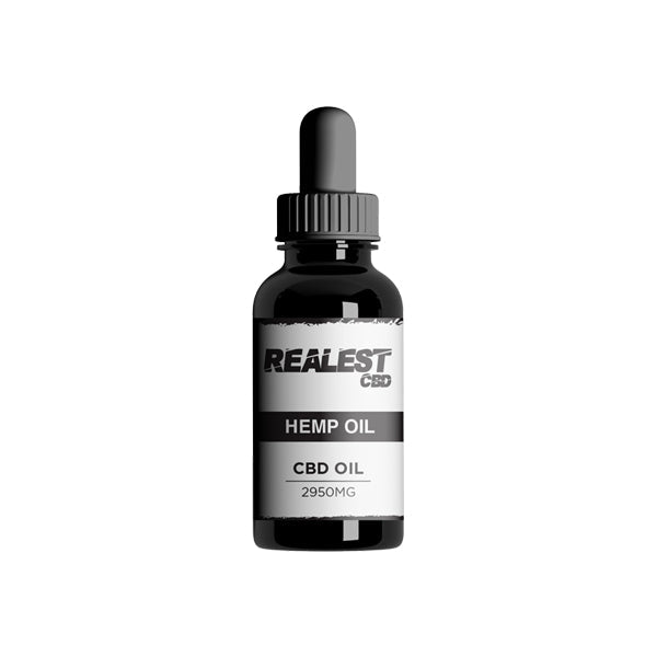 Realest CBD 2950mg Broad Spectrum CBD Hemp Oil - 30ml (BUY 1 GET 1 FREE)